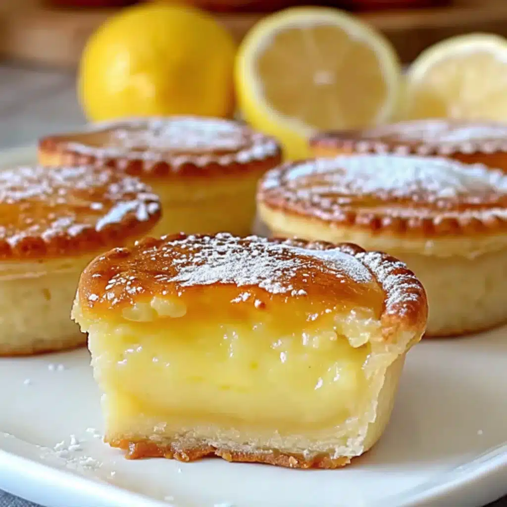 Baby Lemon Impossible Pies