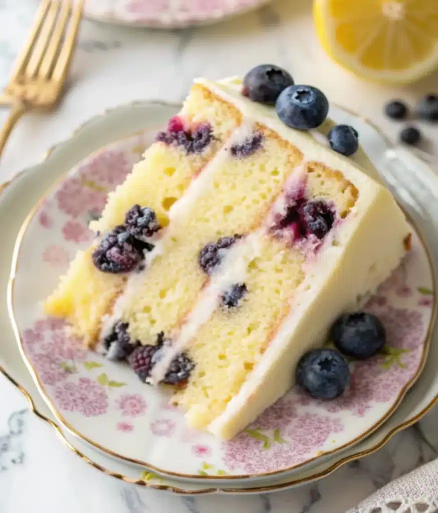 Lemon Blueberry Cake