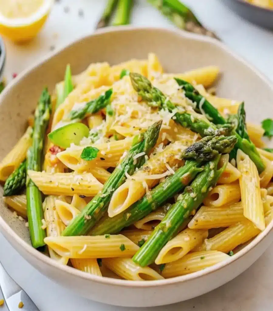 30-Minute Asparagus Lemon Pasta Recipe