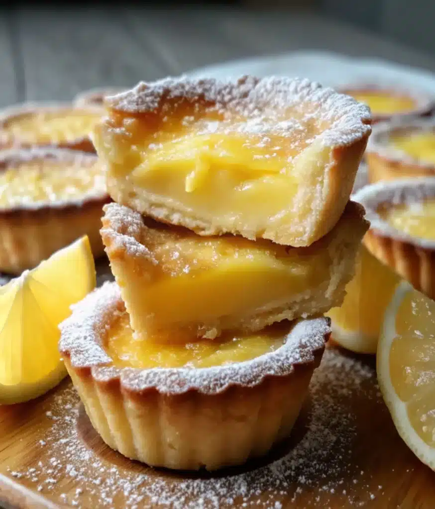 Baby Lemon Impossible Pies