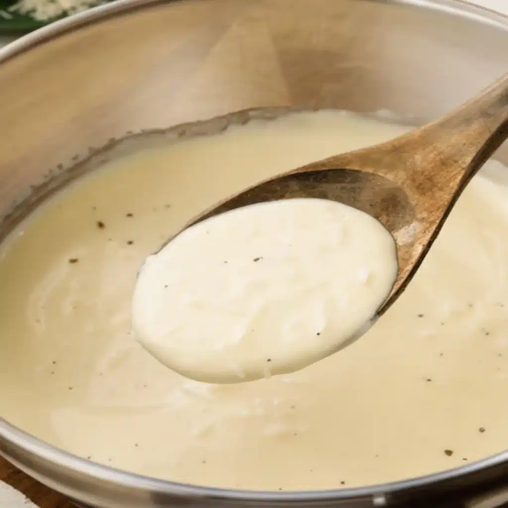 Homemade Alfredo Sauce