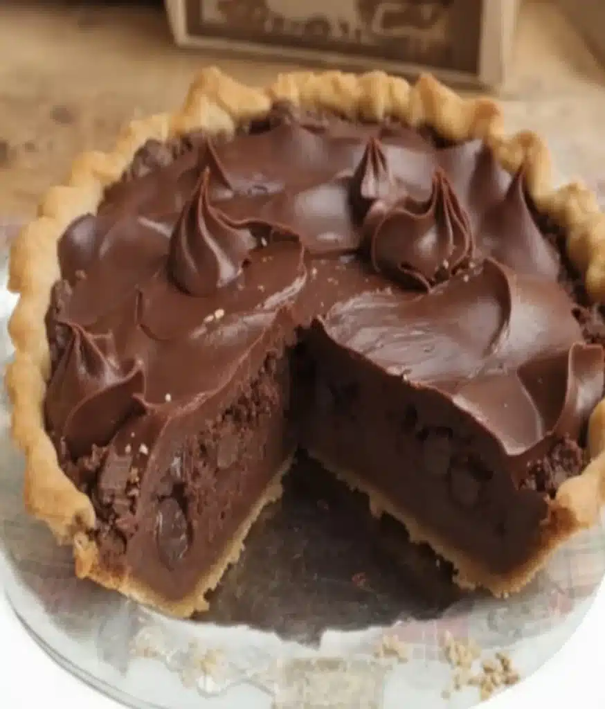 Old Fashioned Chocolate Pie