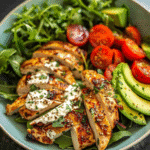 Healthy Greek Yogurt Avocado Chicken Salad