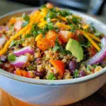 Loaded Smoky Ranch Quinoa Salad