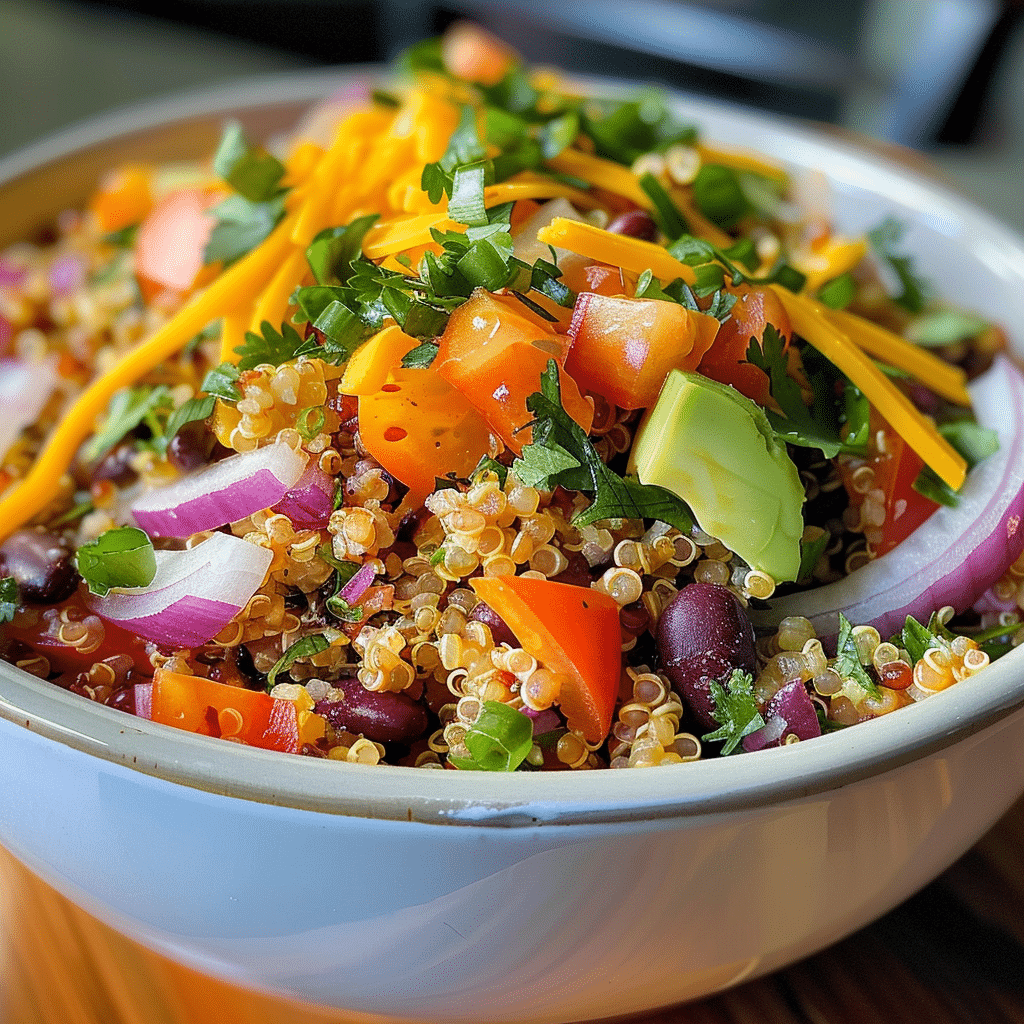 Loaded Smoky Ranch Quinoa Salad
