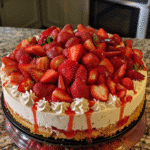 Strawberry Shortcake Cheesecake Recipe