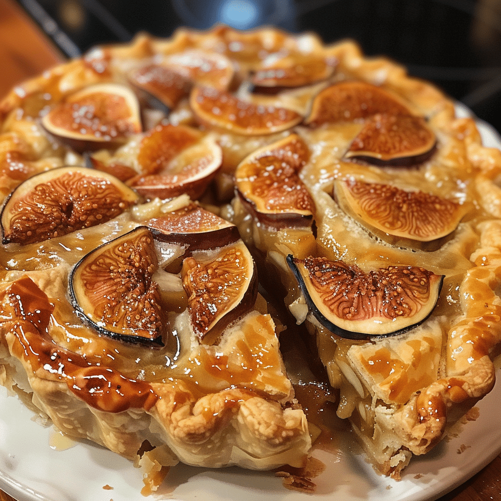 Fig & Brie Fillo Crinkle Pie Recipe
