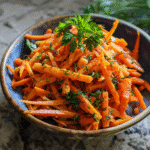 Viral Carrot Salad: Crisp and Creamy Perfection