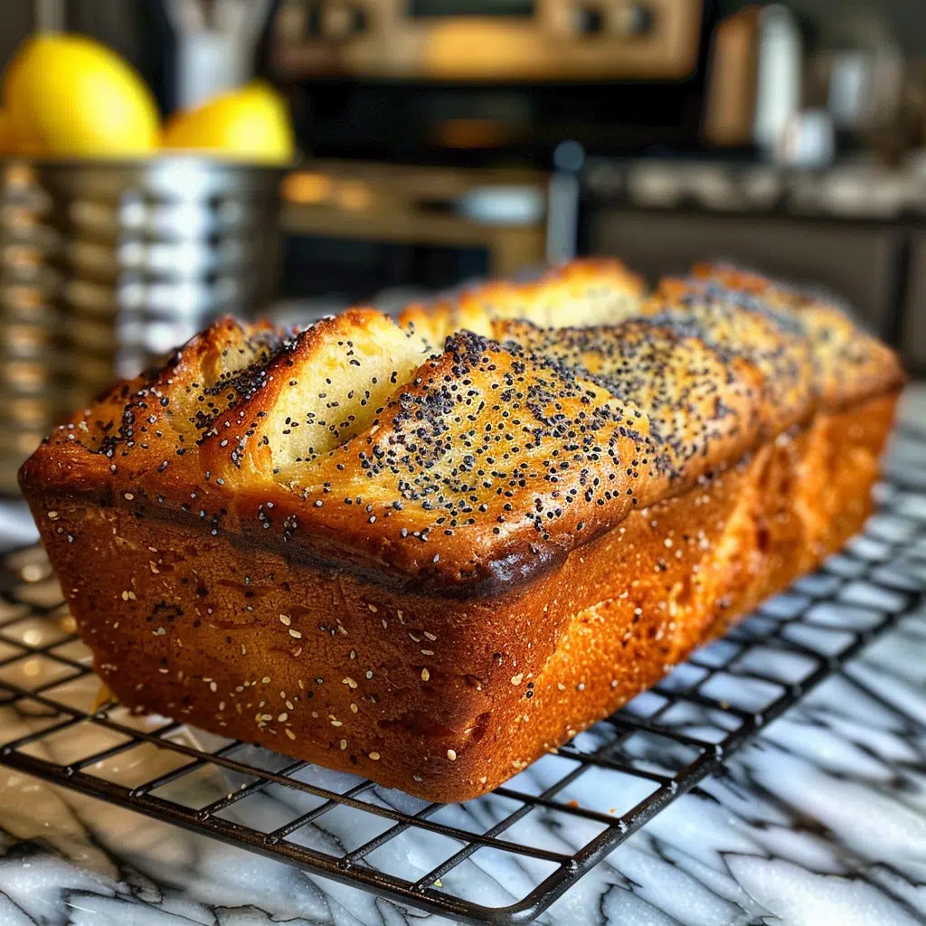 Moist Lemon Poppy Seed Bread | A Zesty, Flavorful Treat