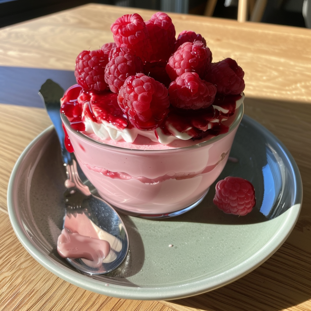 Light and Airy Raspberry Mousse | Perfectly Tangy Dessert