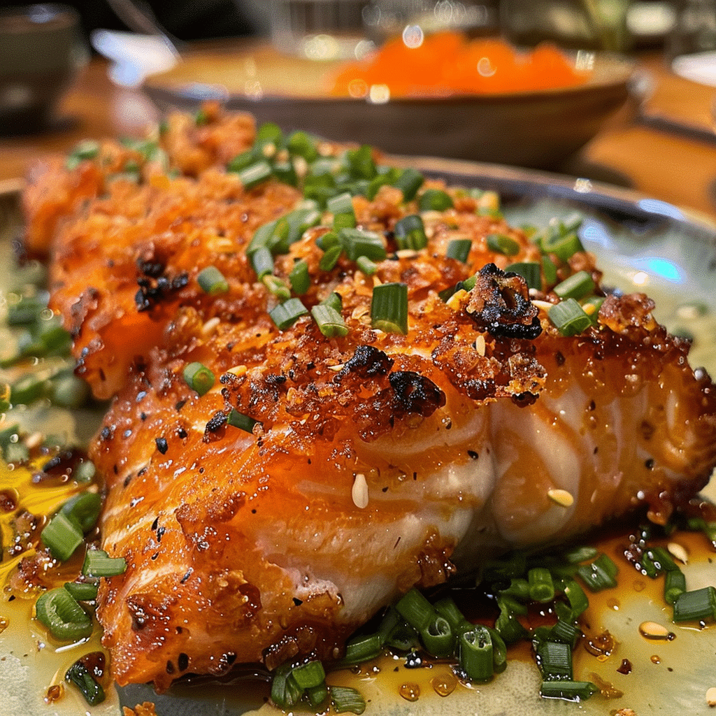 Crispy Bang Bang Salmon Bites with a Secret Crust Crispy Bang Bang Salmon Bites Crispy Bang Bang Salmon Bites with a Secret Crust