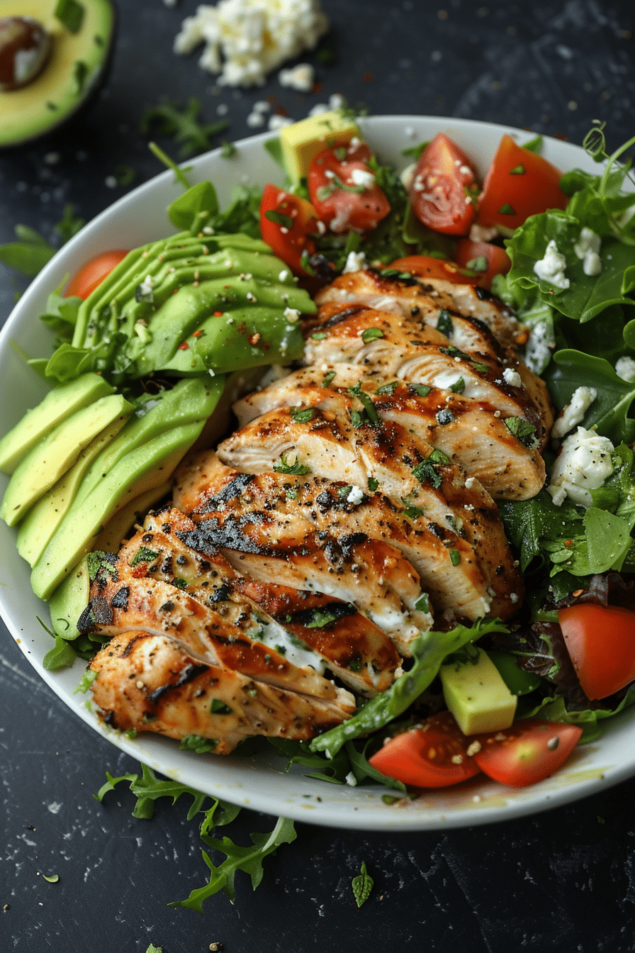 Healthy Greek Yogurt Avocado Chicken Salad image 1775809718695