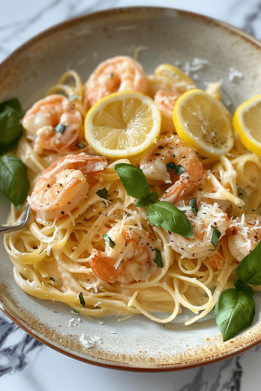 Creamy Lemon Shrimp Pasta in 30 Minutes Creamy Lemon Shrimp Pasta Creamy Lemon Shrimp Pasta in 30 Minutes image 1775809864537