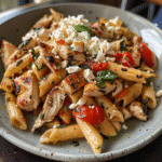 Chicken Feta Greek Pasta Recipe