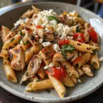 Chicken Feta Greek Pasta Recipe