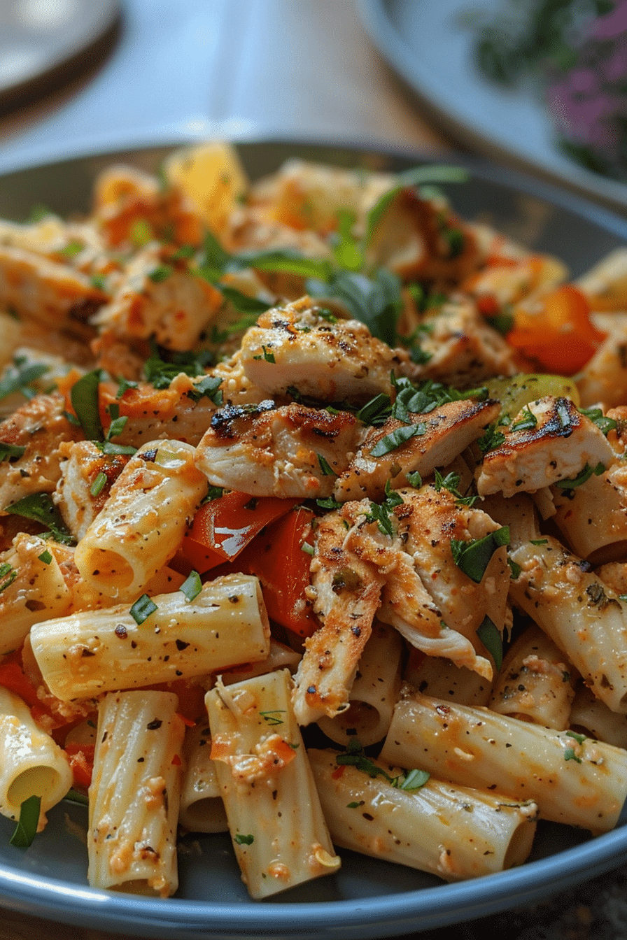 Chicken Feta Greek Pasta Recipe image 1776082484048