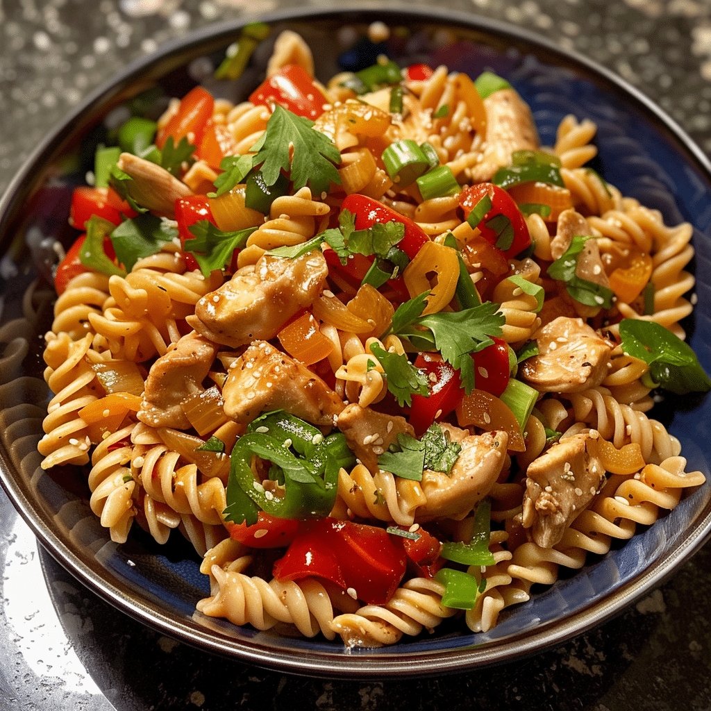 Chinese Chicken Pasta Salad Recipe with a Twist