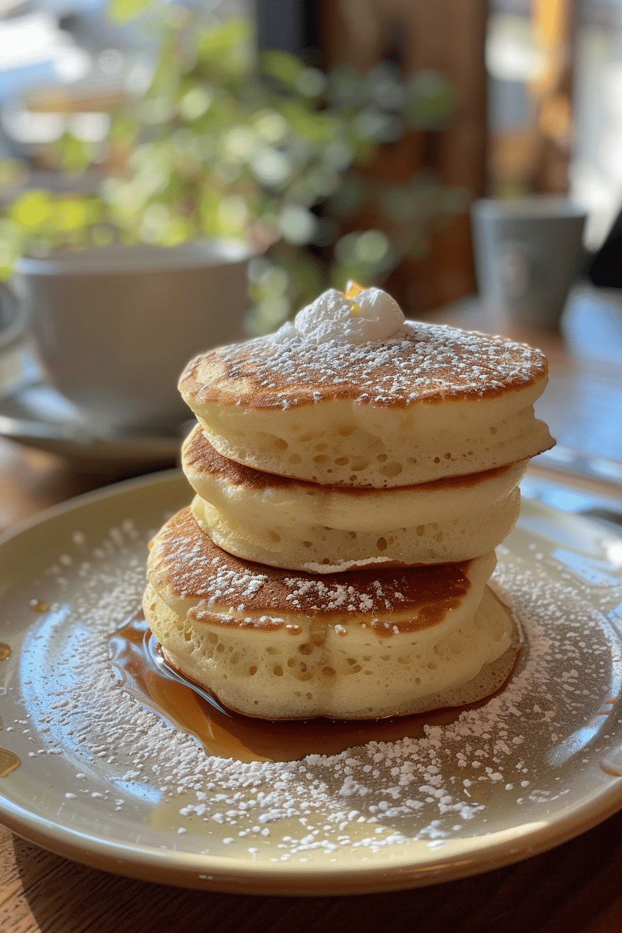 Fluffy Japanese Soufflé Pancakes: Light Cloud-Like Treat image 1776447616354