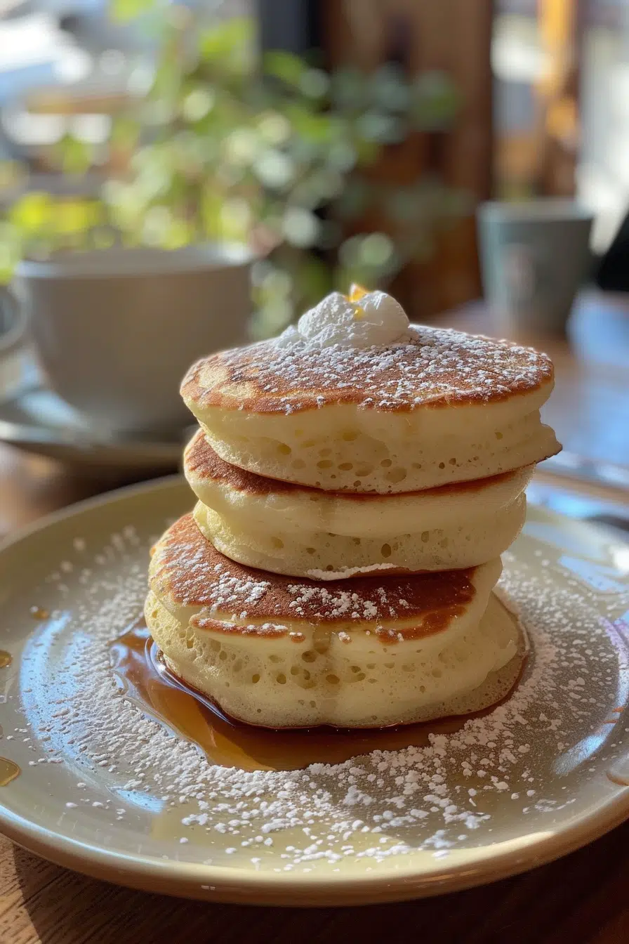 Fluffy Japanese Soufflé Pancakes: Light Cloud-Like Treat image 1776447616354