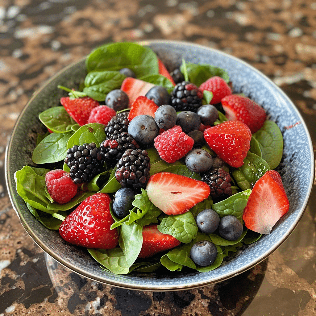Berry Spinach Salad Recipe So EASY