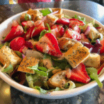 Panera Strawberry Poppyseed Salad - Little Broken