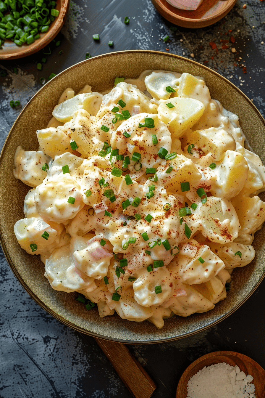 Creamy Potato Salad with Tangy Twist