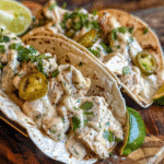 Dill Pickle Ranch Smash Chicken Tacos