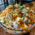 Hawaiian Cheesecake Salad Recipe Delights