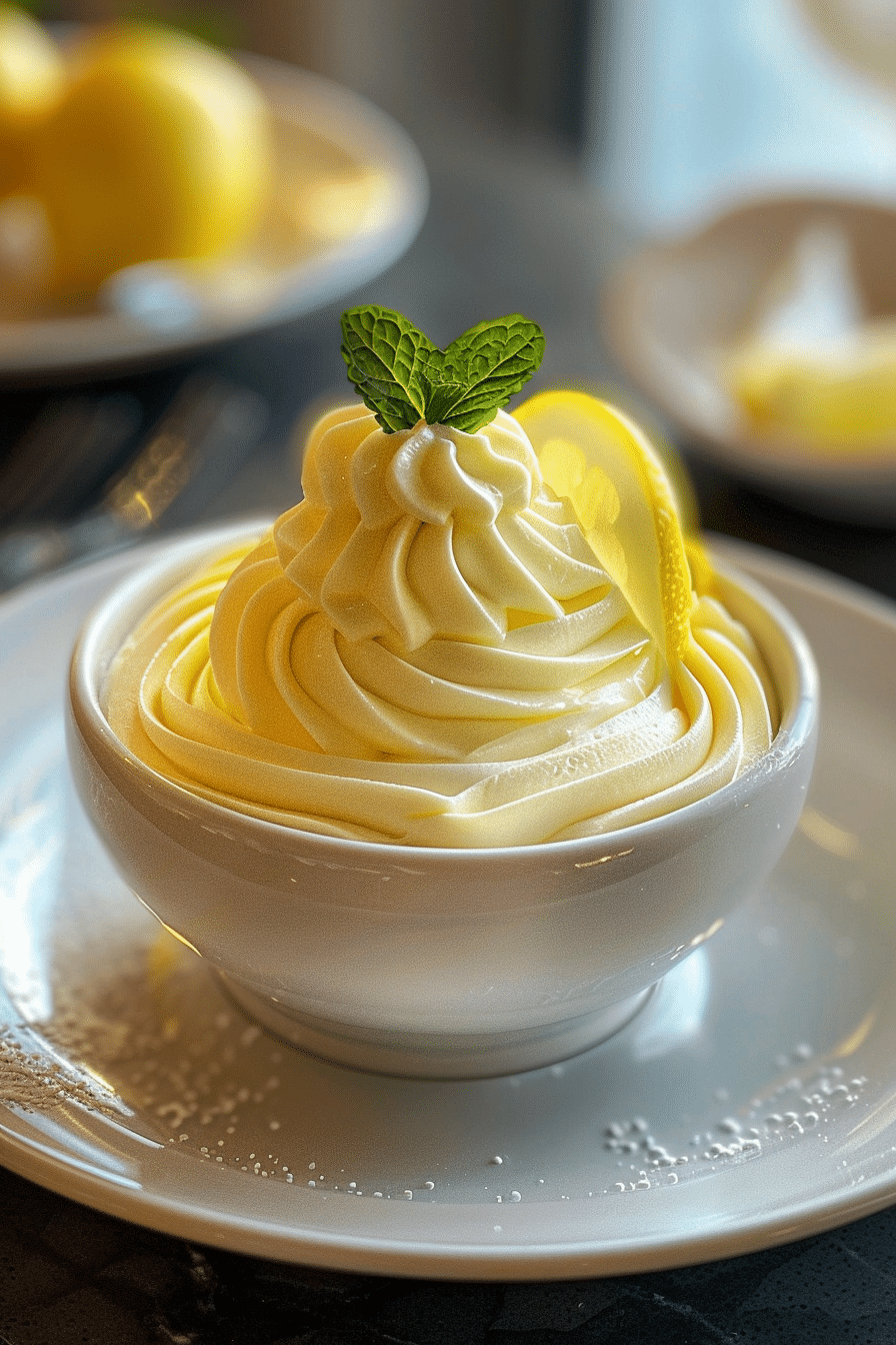 emon Mascarpone Mousse Easy, Tangy Recipe