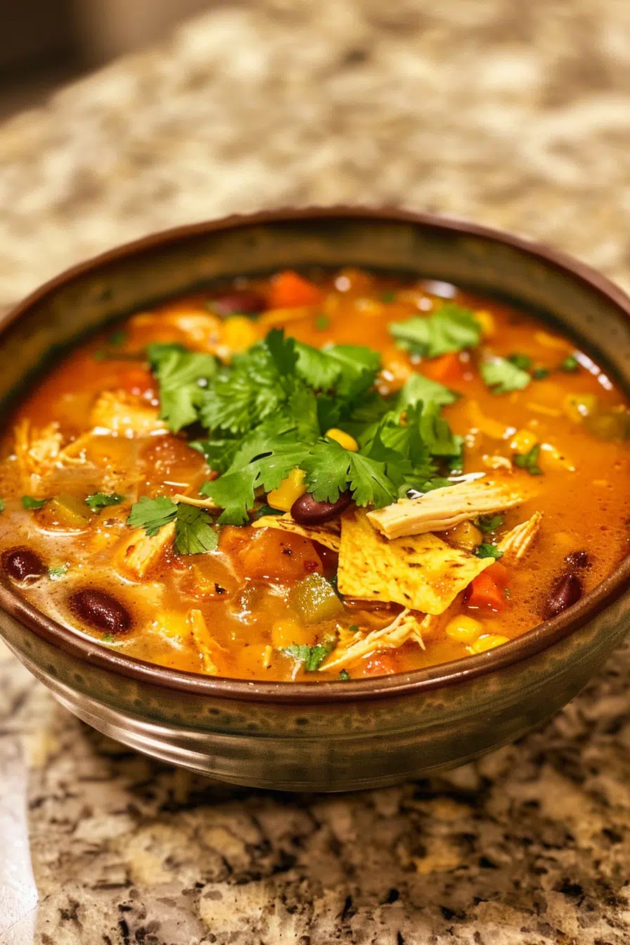 Chicken Tortilla Soup For A Hearty Comfort Meal