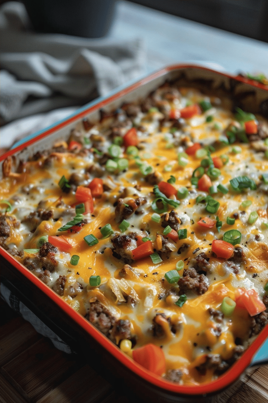 Easy Cheeseburger Casserole Recipe for Weeknight Dinner Easy Cheeseburger Casserole Easy Cheeseburger Casserole Recipe for Weeknight Dinner image 1783336171524