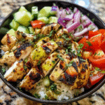 Greek Chicken Bowls for Quick Healthy Meals