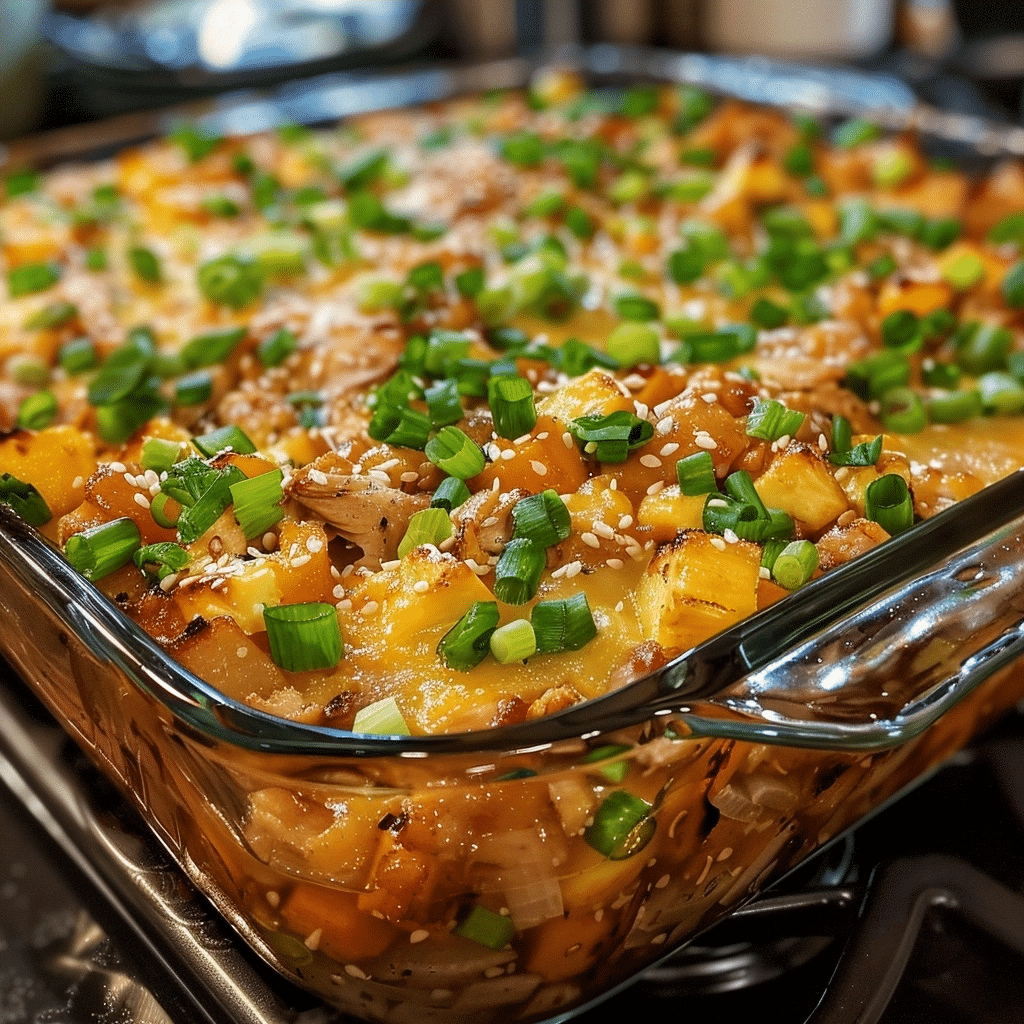Easy Teriyaki Chicken Casserole for Weeknight Dinner