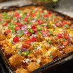 Taco Tater Tot Casserole: A Savory Family Dinner