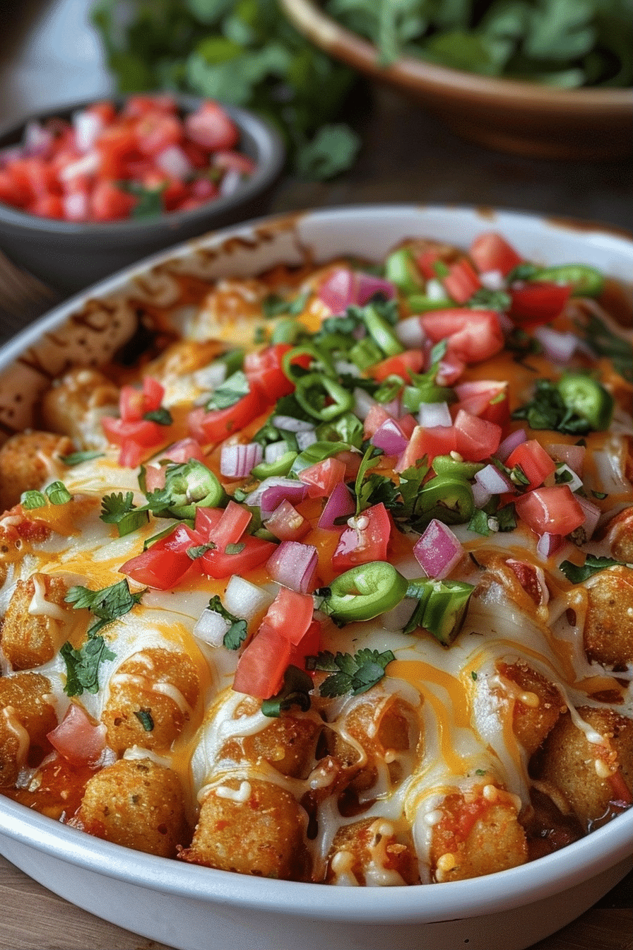 Taco Tater Tot Casserole: A Savory Family Dinner image 1783506380163