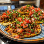 30-Minute Ground Beef Tostadas for Busy Weeknight Dinners