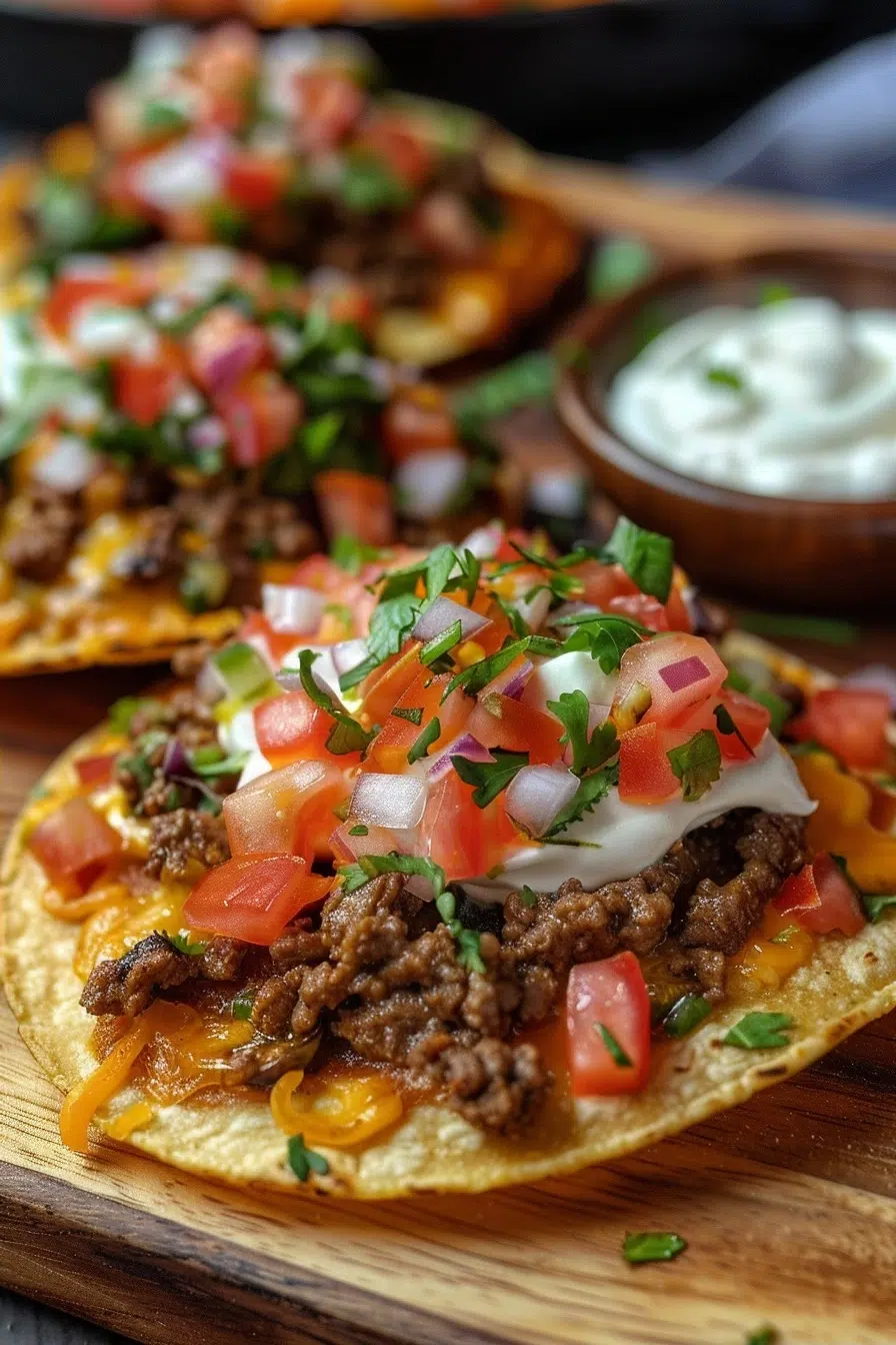 30-Minute Ground Beef Tostadas for Busy Weeknight Dinners image 1783506703550