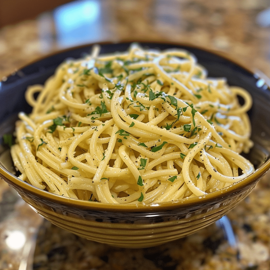 Buttery Garlic Noodles: A Simple Professional Recipe