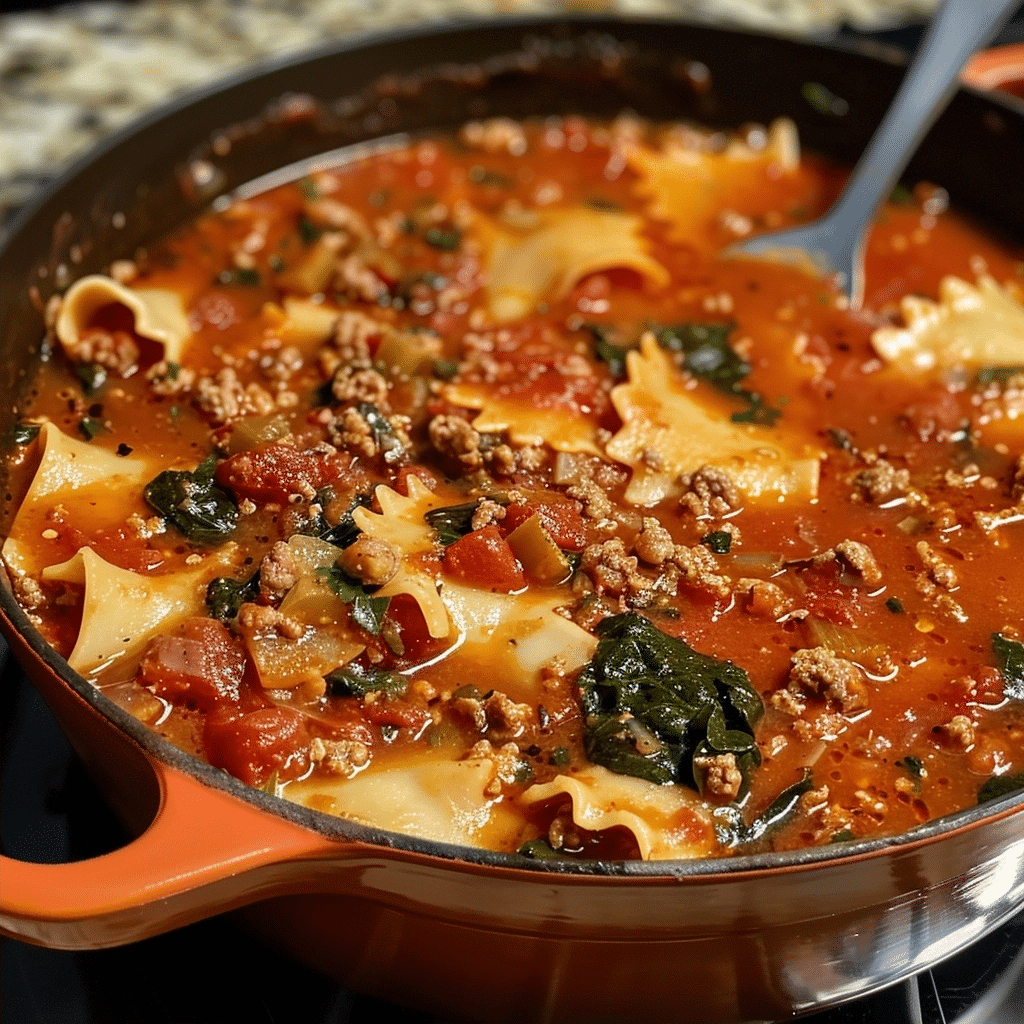 Lasagna Soup Recipe: Comfort in a Bowl