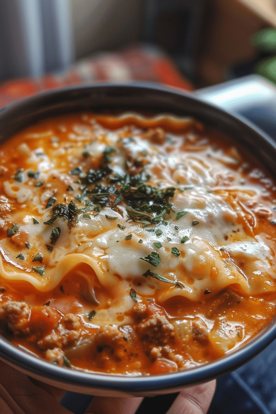 Lasagna Soup Recipe: Comfort in a Bowl image 1783506868540