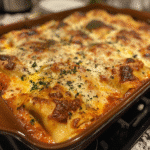 Easy Cheesy Baked Ravioli Recipe Easy Cheesy Baked Ravioli Easy Cheesy Baked Ravioli Recipe