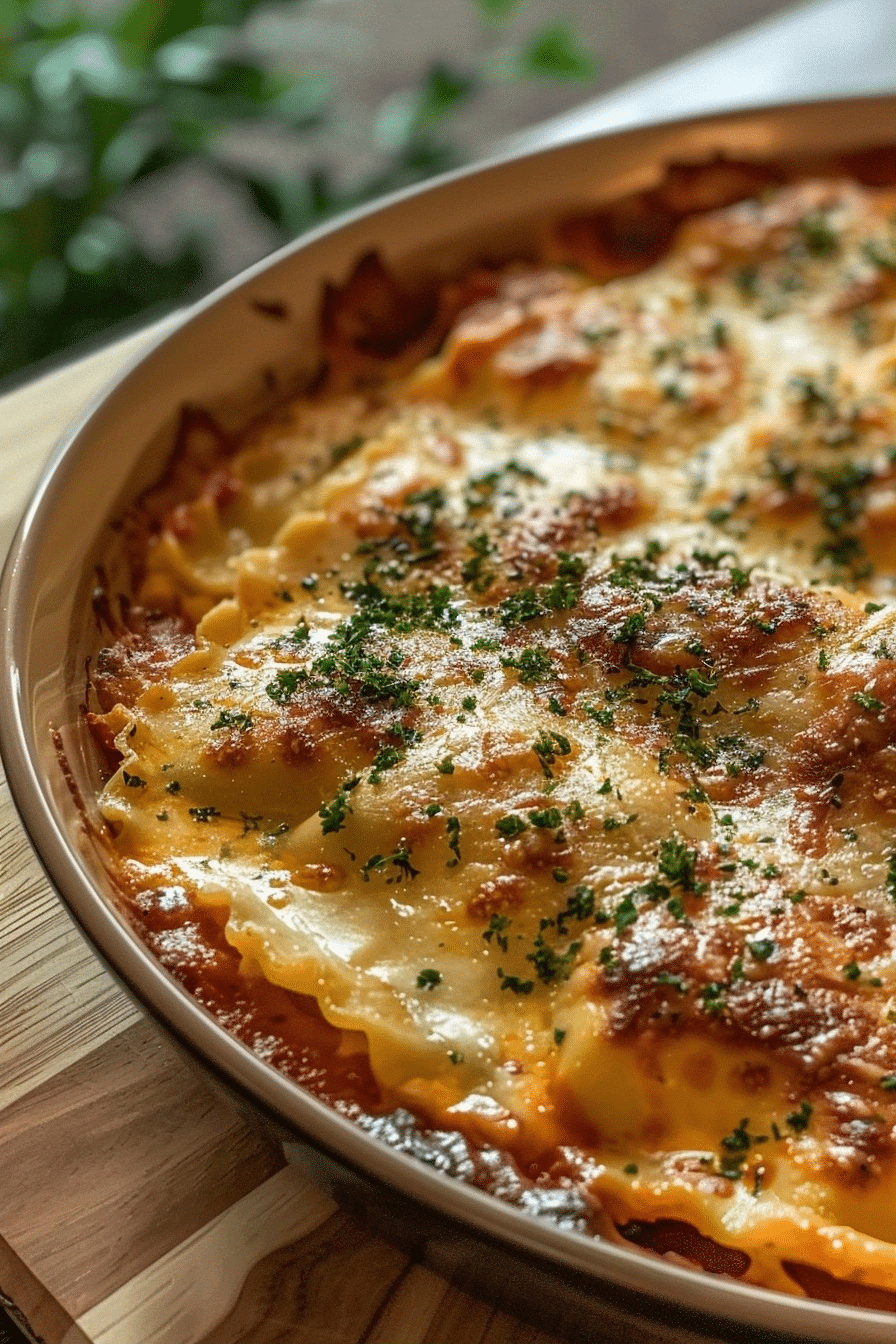 Easy Cheesy Baked Ravioli Recipe Easy Cheesy Baked Ravioli Easy Cheesy Baked Ravioli Recipe image 1783935401278