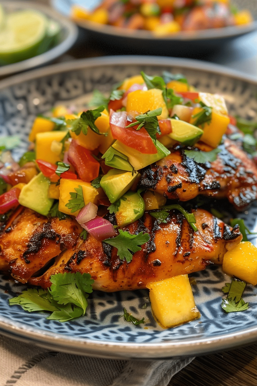 Honey Lime Chicken with Mango Salsa Recipe Honey Lime Chicken with Mango Salsa Recipe image 1784229694328
