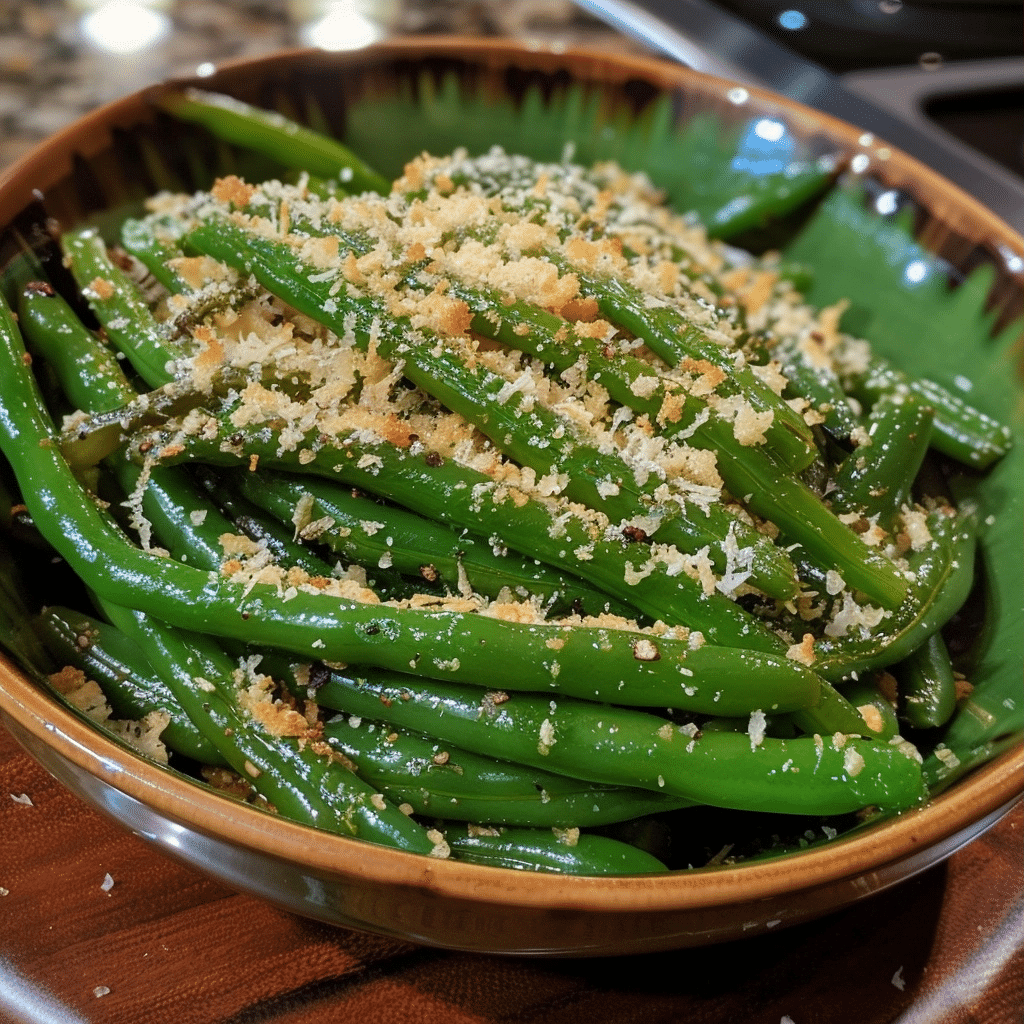 Parmesan Green Beans Recipe for Simple Side Dishes