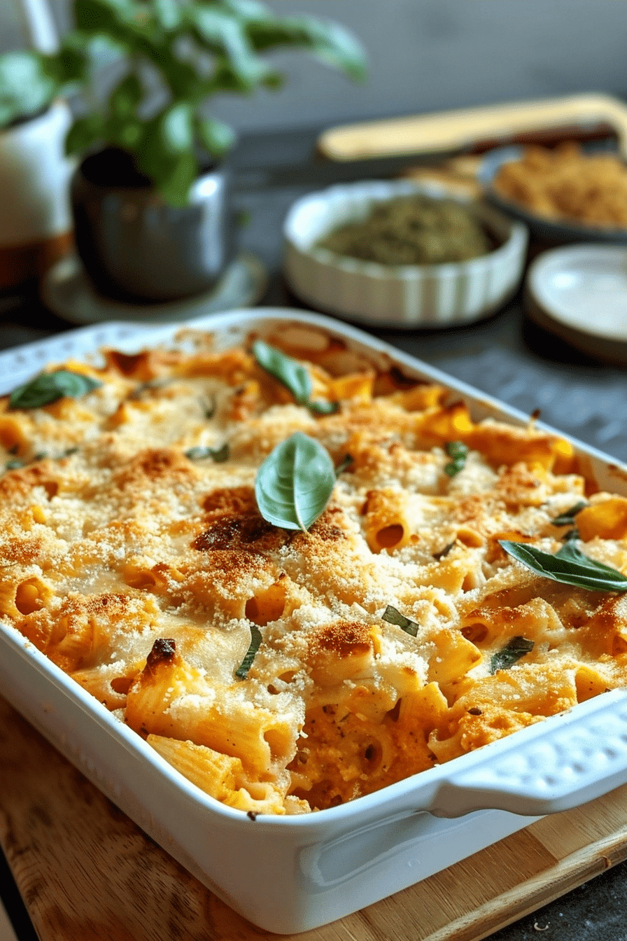 Pumpkin Pasta Bake Recipe for Cozy Autumn Dinners Pumpkin Pasta Bake Pumpkin Pasta Bake Recipe for Cozy Autumn Dinners image 1784799814336