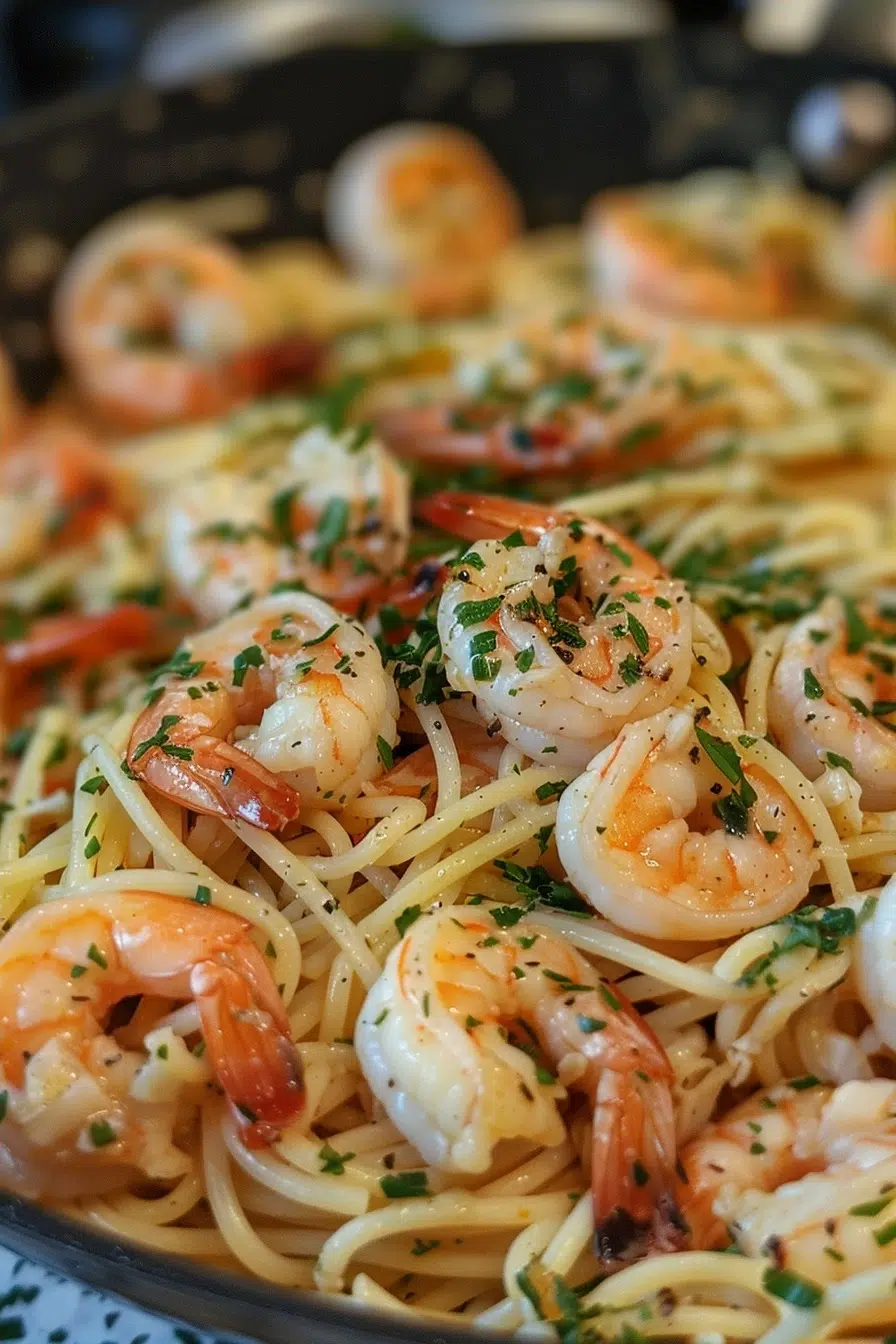 Garlic Shrimp Pasta for a Quick Weeknight Dinner Garlic Shrimp Pasta Garlic Shrimp Pasta for a Quick Weeknight Dinner image 1784799880493