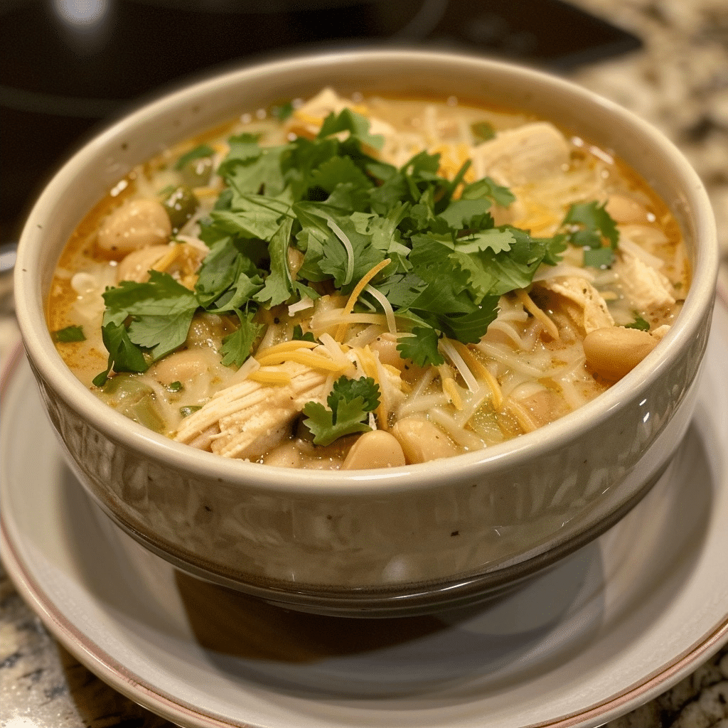 High Protein White Chicken Chili Recipe