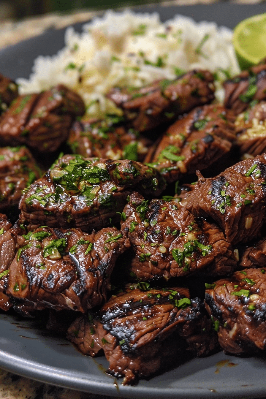 Garlic Butter Steak Bites with Rice Recipe Garlic Butter Steak Bites with Rice Recipe image 1785177162341