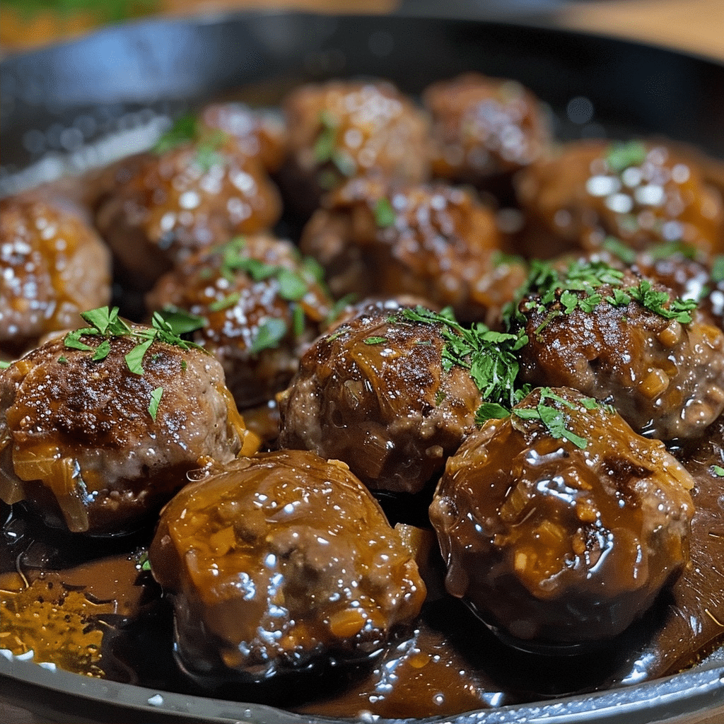 Salisbury Steak Meatballs: A Savory Comfort Food Classic