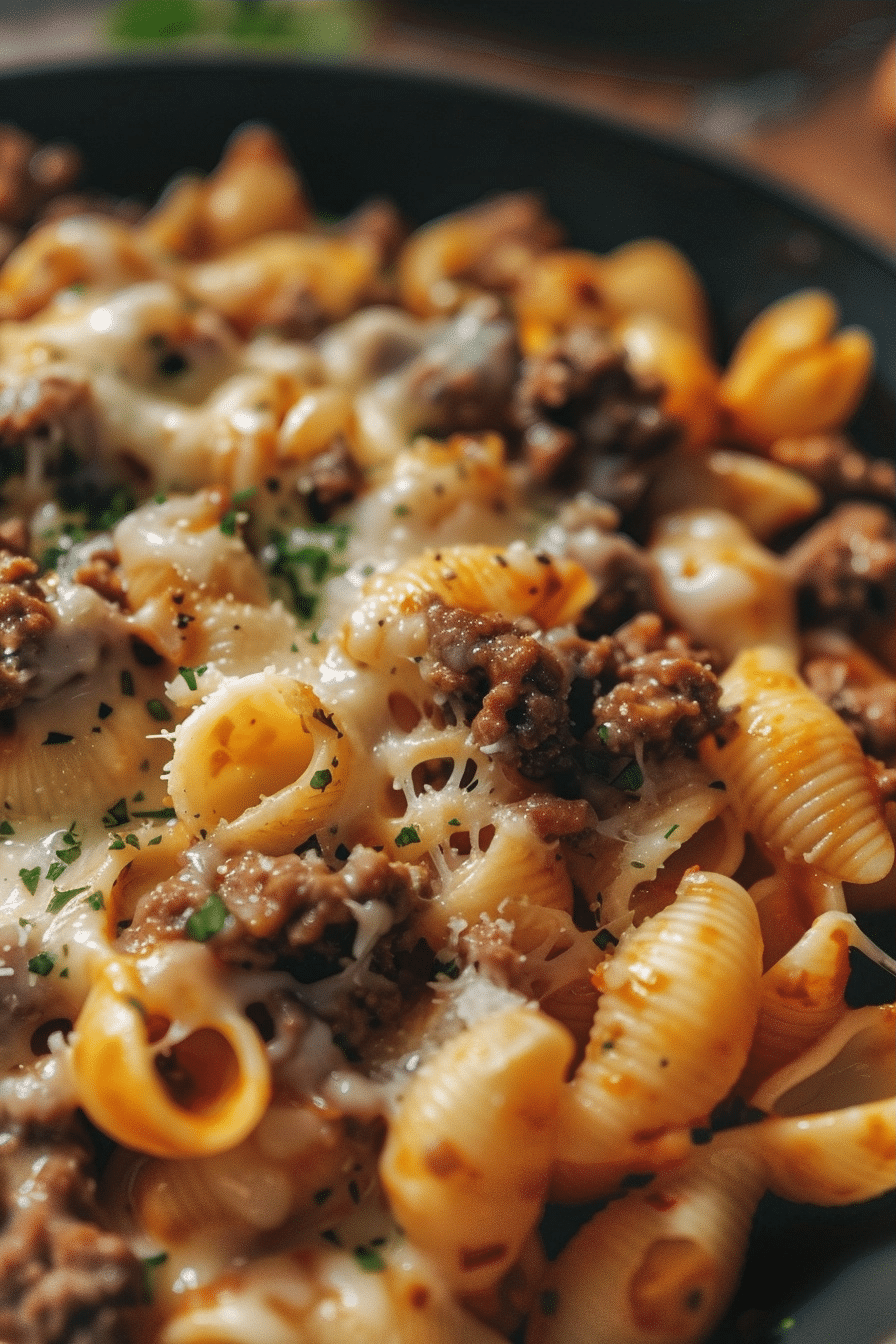 Creamy Beef and Shells Recipe for Easy Weeknight Dinners Creamy Beef and Shells Recipe for Easy Weeknight Dinners image 1785178085272